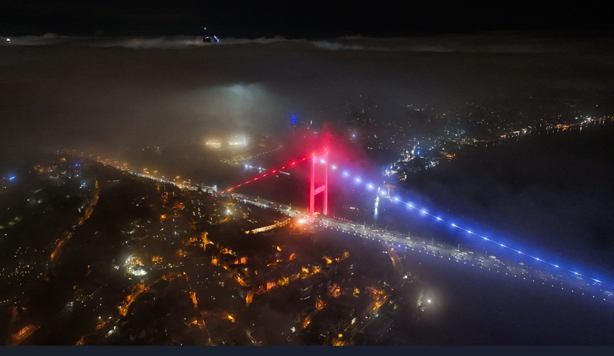 İstanbul sis altında 1